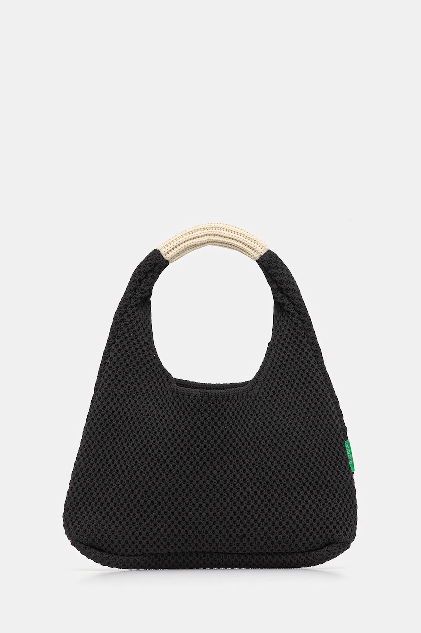 United Colors of Benetton geantă culoarea negru, 6VQFDY07V