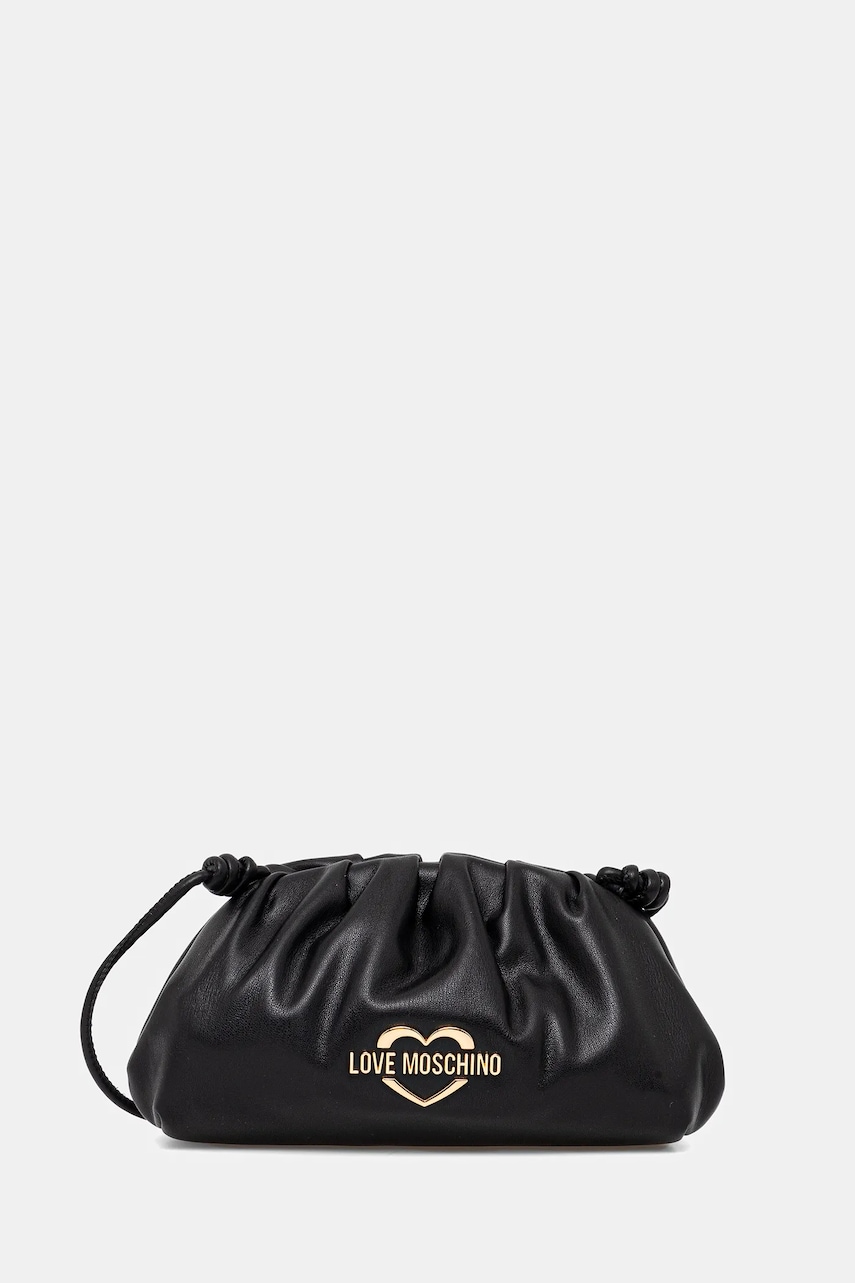 Love Moschino poseta culoarea negru, JC4286PP0MKK0000