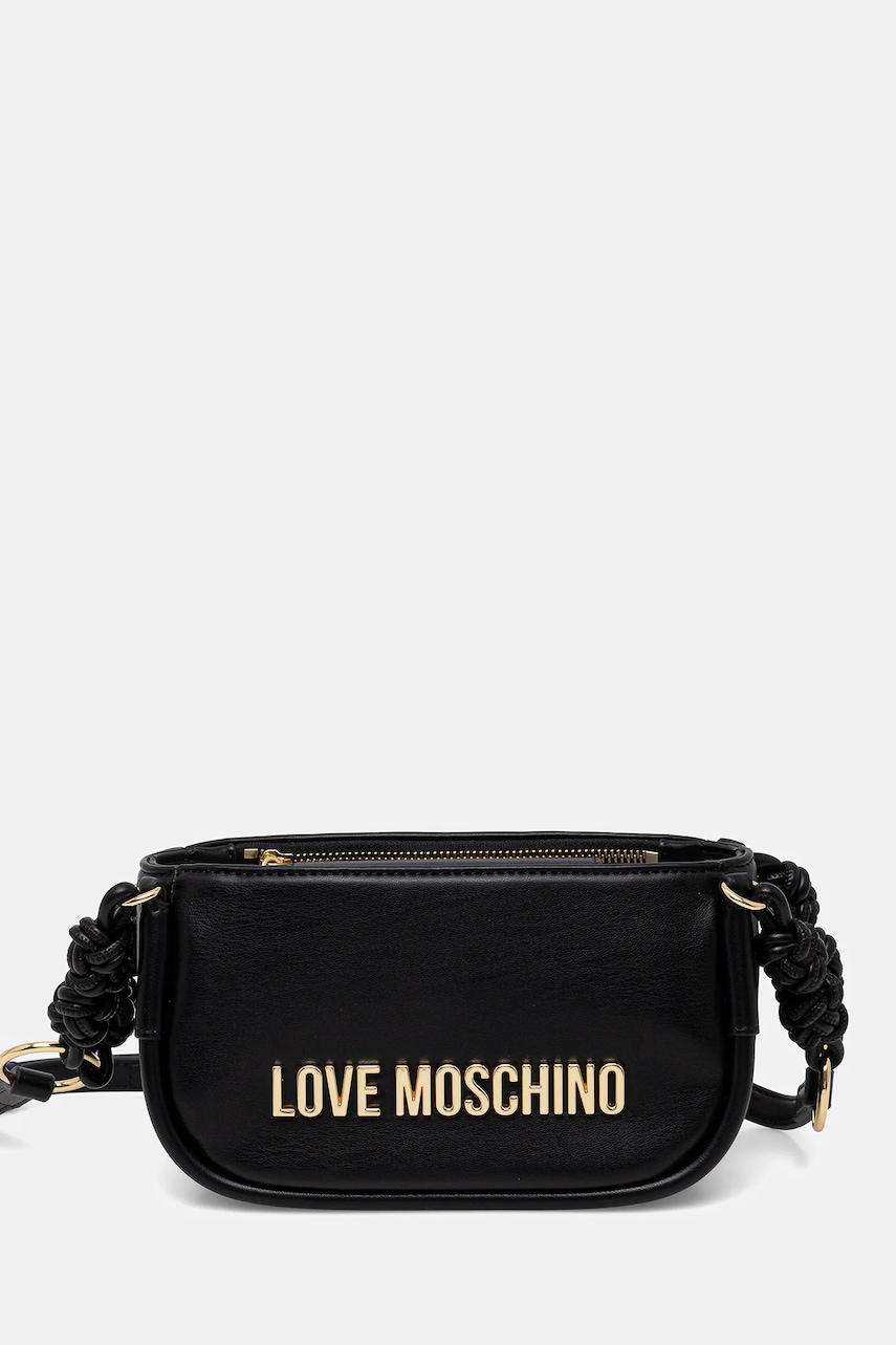 Love Moschino geantă culoarea negru, JC4235PP0MKL0000