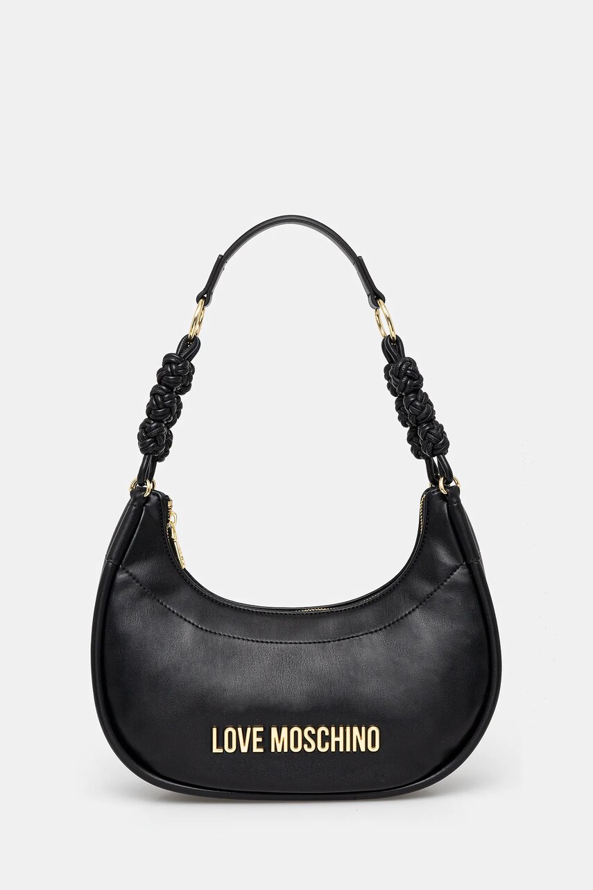 Love Moschino geanta culoarea negru, JC4237PP0MKL0000