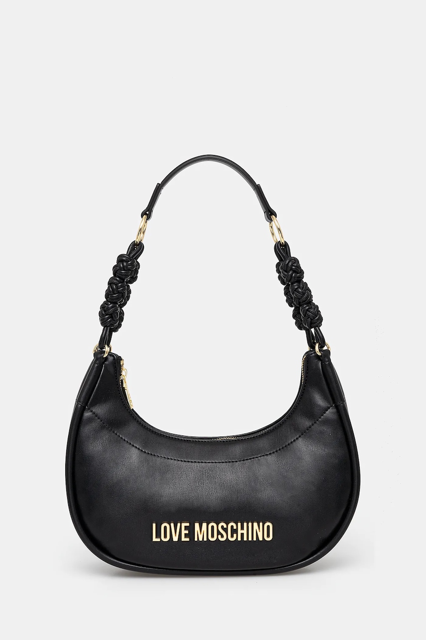 Love Moschino geantă culoarea negru, JC4237PP0MKL0000 - 0 | YEO