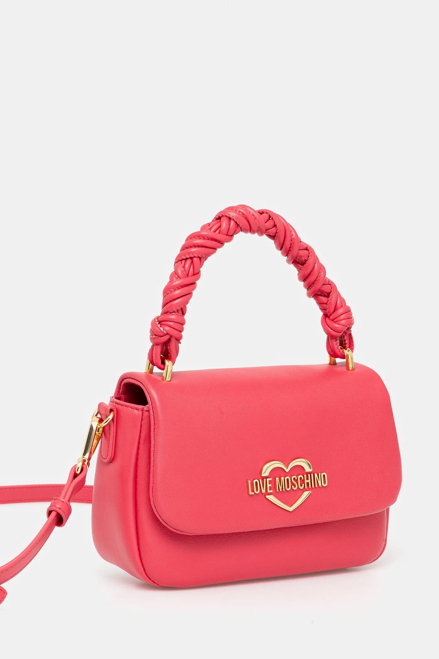 Сумочка Love Moschino цвет розовый JC4311PP0MK1361A Сумочка Love Moschino цвет розовый JC4311PP0MK1361A