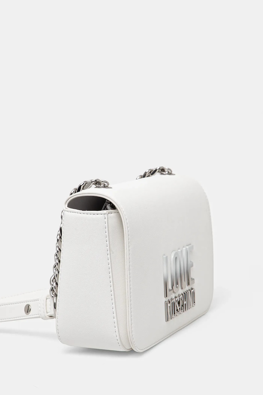 Сумочка Love Moschino цвет белый JC4254PP0MKD0100 Сумочка Love Moschino цвет белый JC4254PP0MKD0100