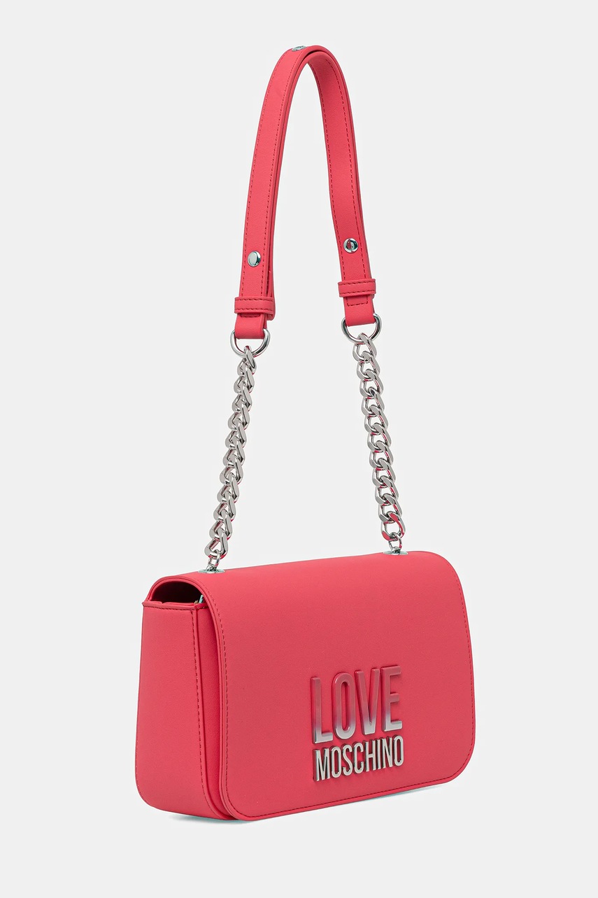 Сумочка Love Moschino цвет розовый JC4254PP0MKD0615