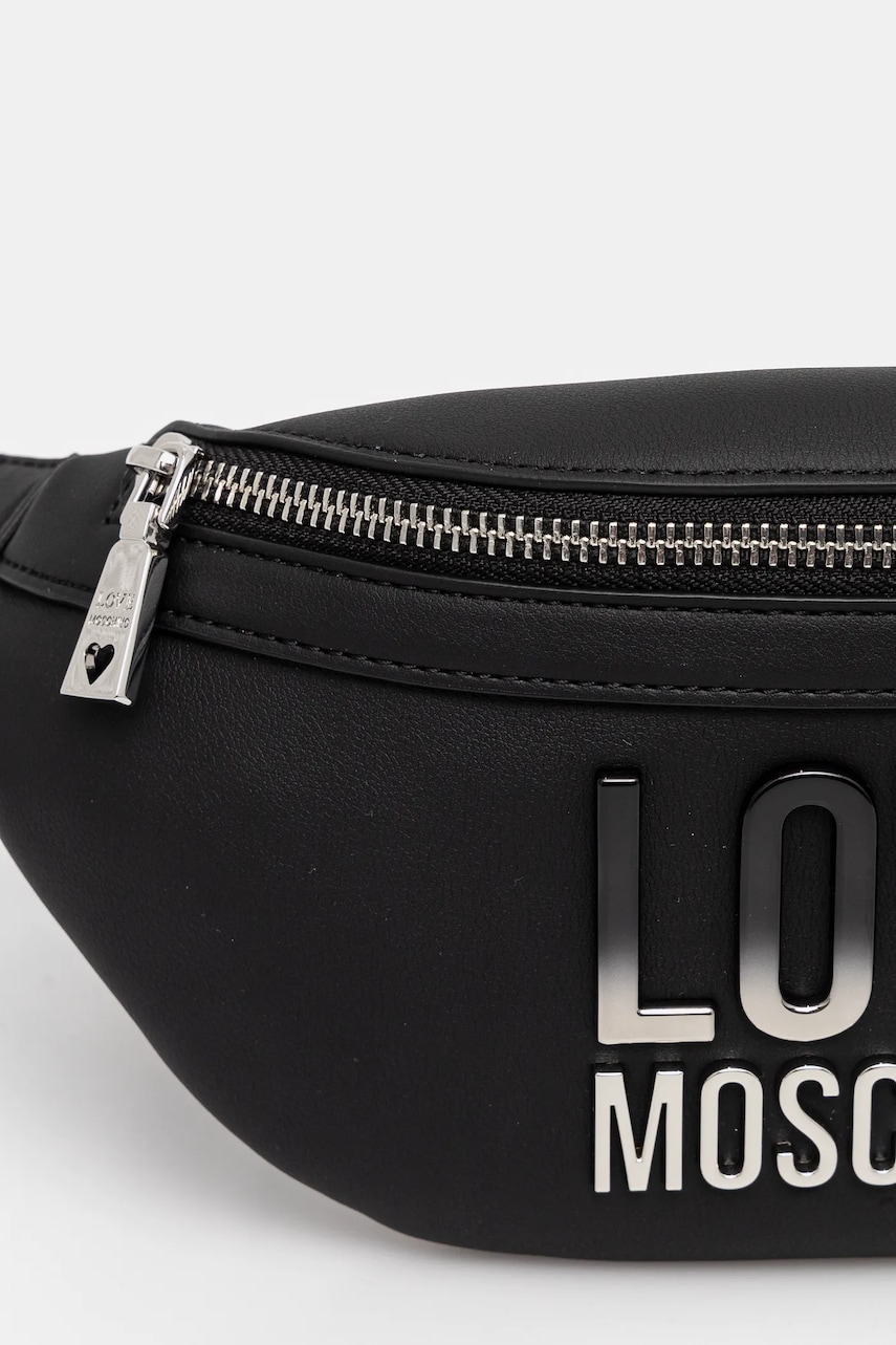 Сумка на пояс Love Moschino цвет чёрный JC4259PP0MKD000B Сумка на пояс Love Moschino цвет чёрный JC4259PP0MKD000B