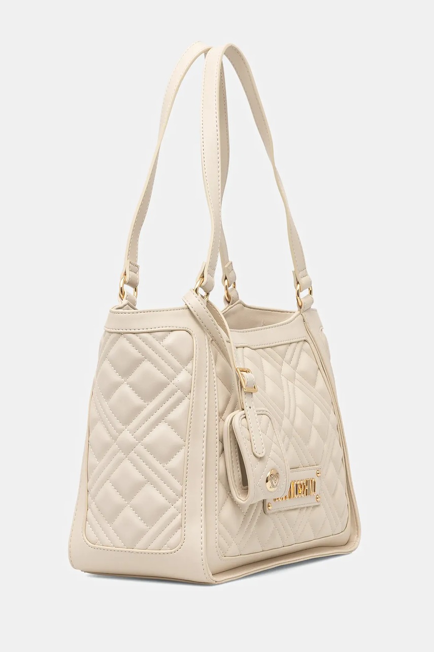Сумочка Love Moschino цвет бежевый JC4206PP0MLA0110 Сумочка Love Moschino цвет бежевый JC4206PP0MLA0110