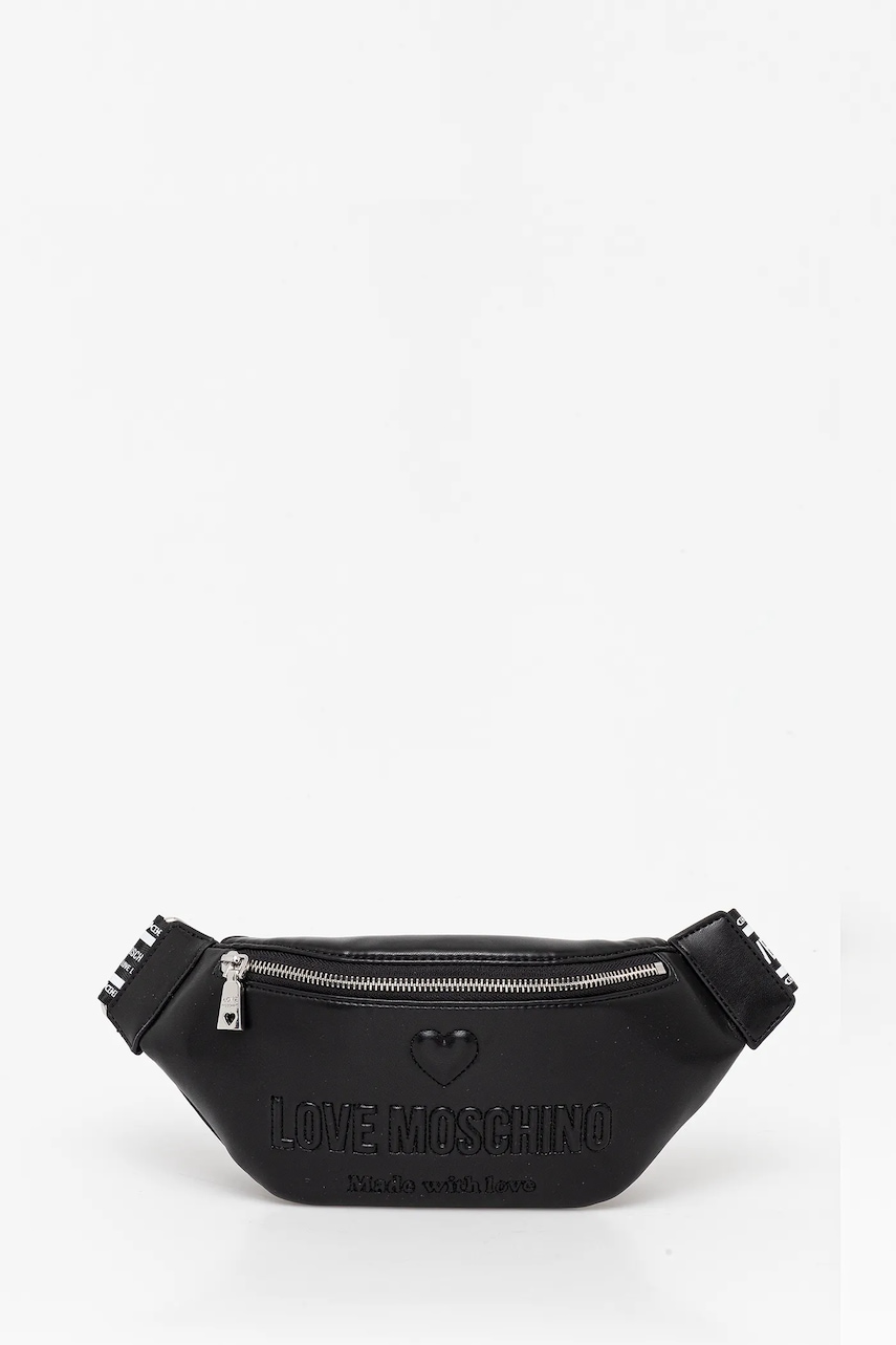 Love Moschino borsetă culoarea negru, JC4223PP0MKF000B