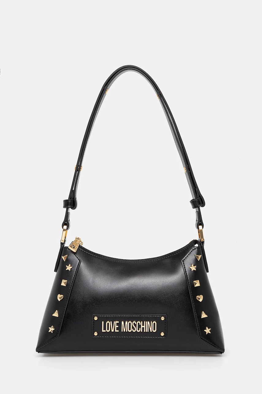 Love Moschino geanta culoarea negru, JC4272PP0MKH0000