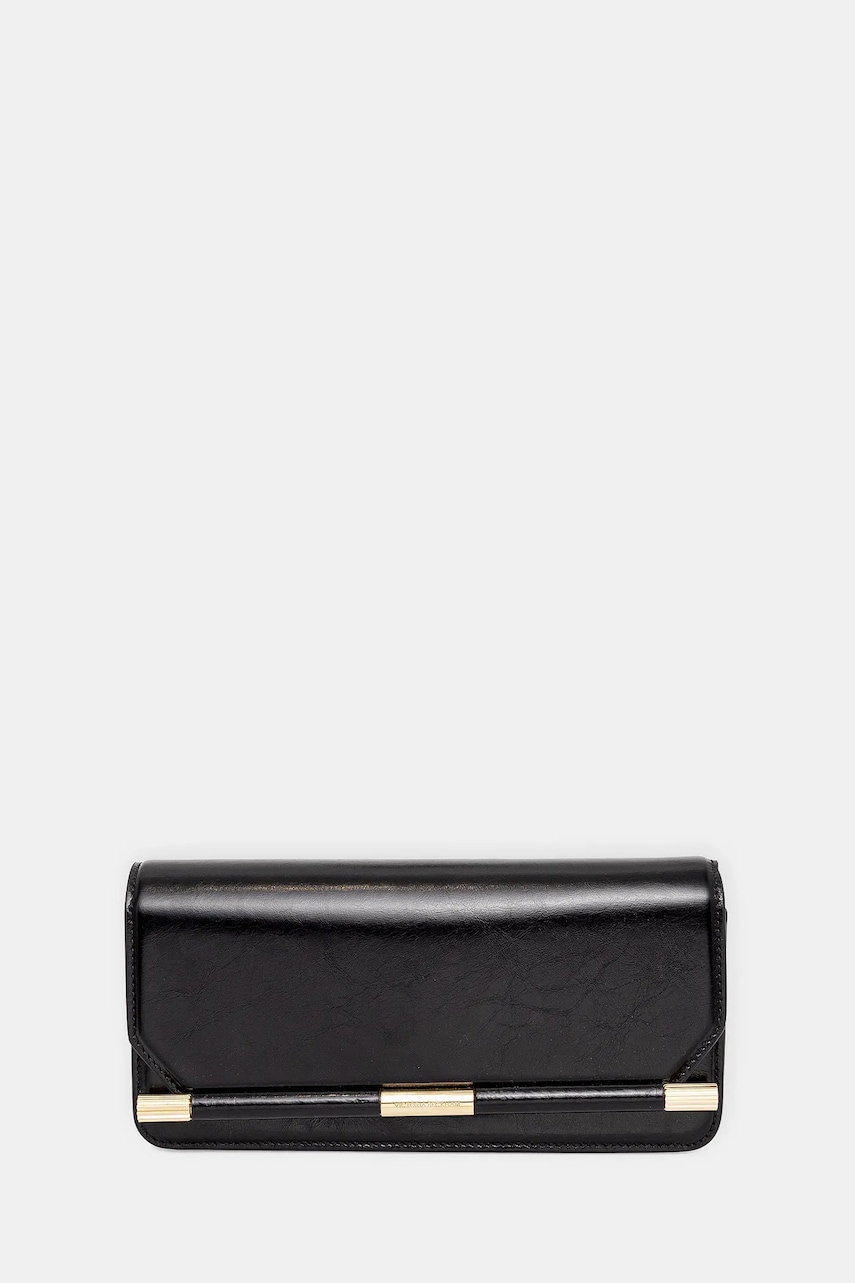 Victoria Beckham geantă piele culoarea negru, B225AAC006555A