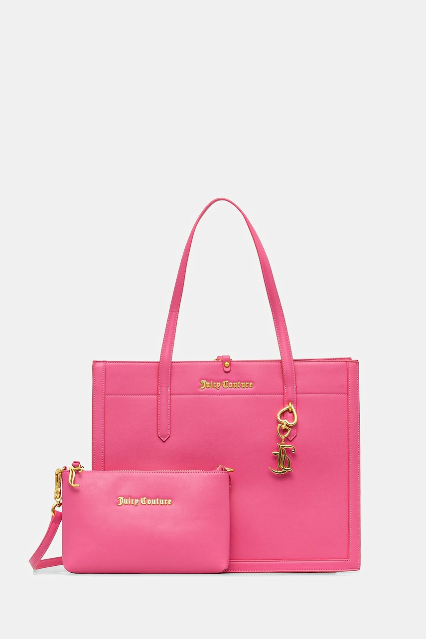 Juicy Couture poseta Lily culoarea roz, BEJLL8752WVP Juicy Couture poseta Lily culoarea roz, BEJLL8752WVP