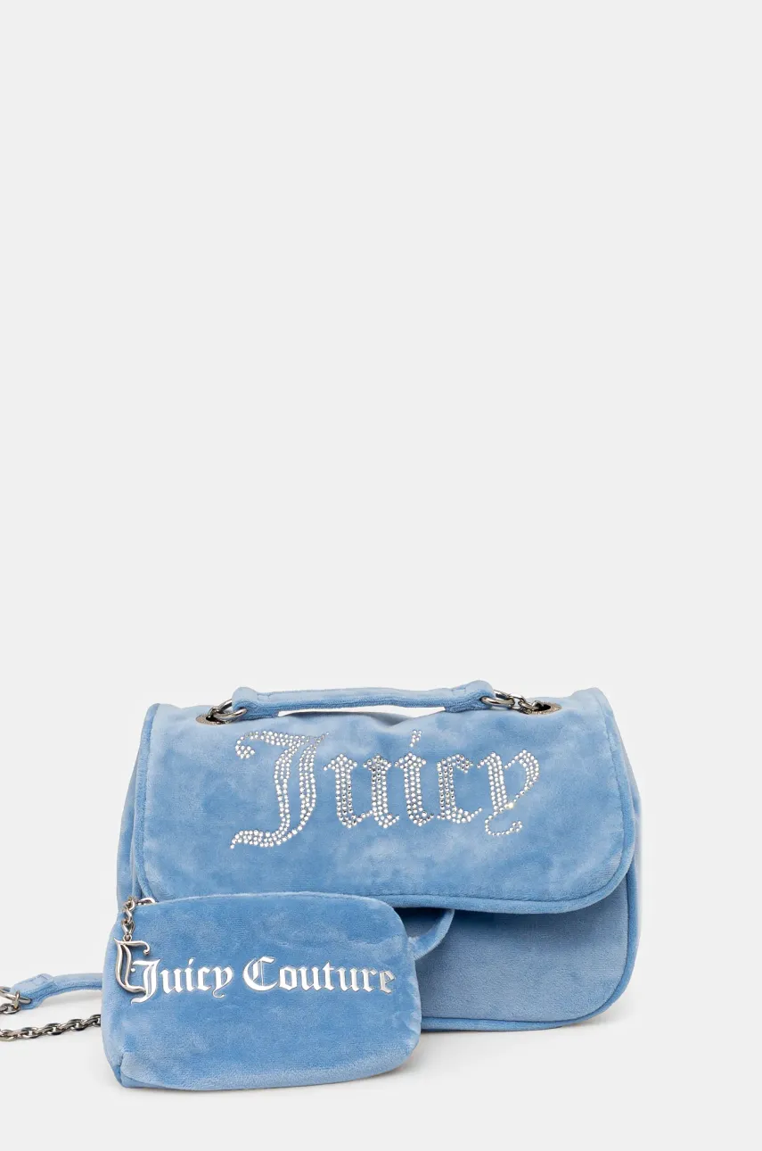 Juicy Couture geantă de mână din catifea Kimberly BEJQL8762WPO