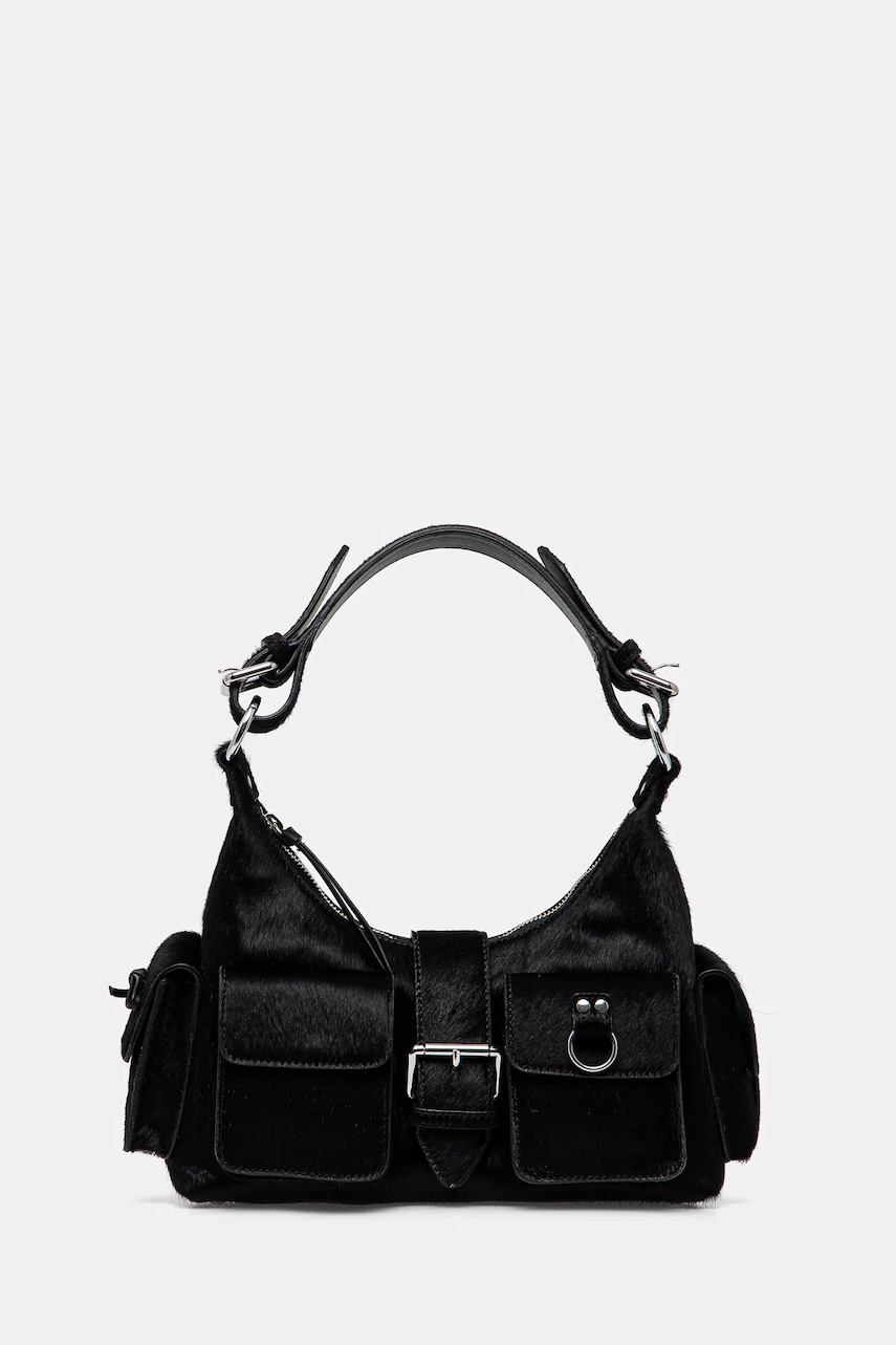 The Kooples poseta culoarea negru, AFSAMELIA15 The Kooples poseta culoarea negru, AFSAMELIA15