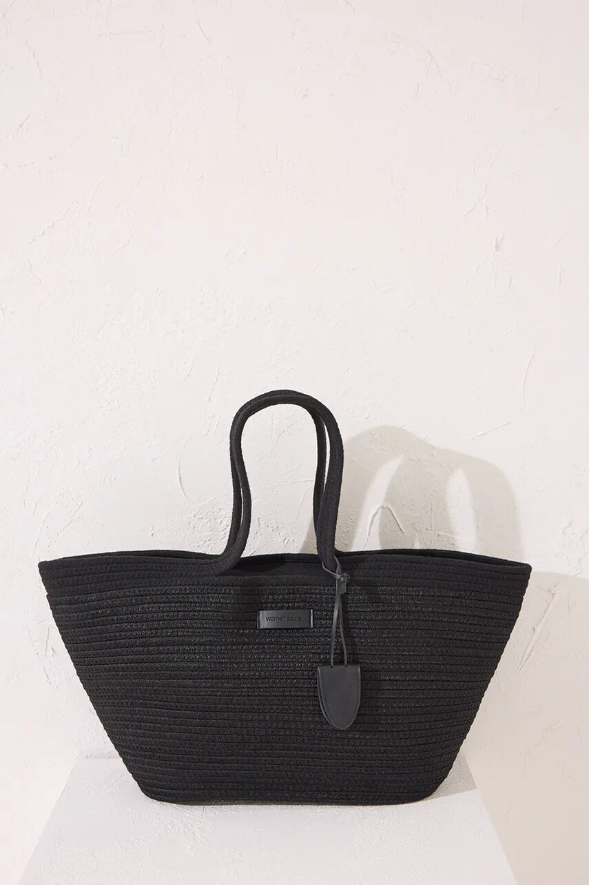 women'secret geantă culoarea negru, 4389640