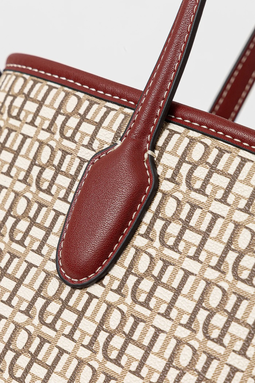 Τσάντα Pedro del Hierro χρώμα: μπεζ, 1119561 φωτογραφία