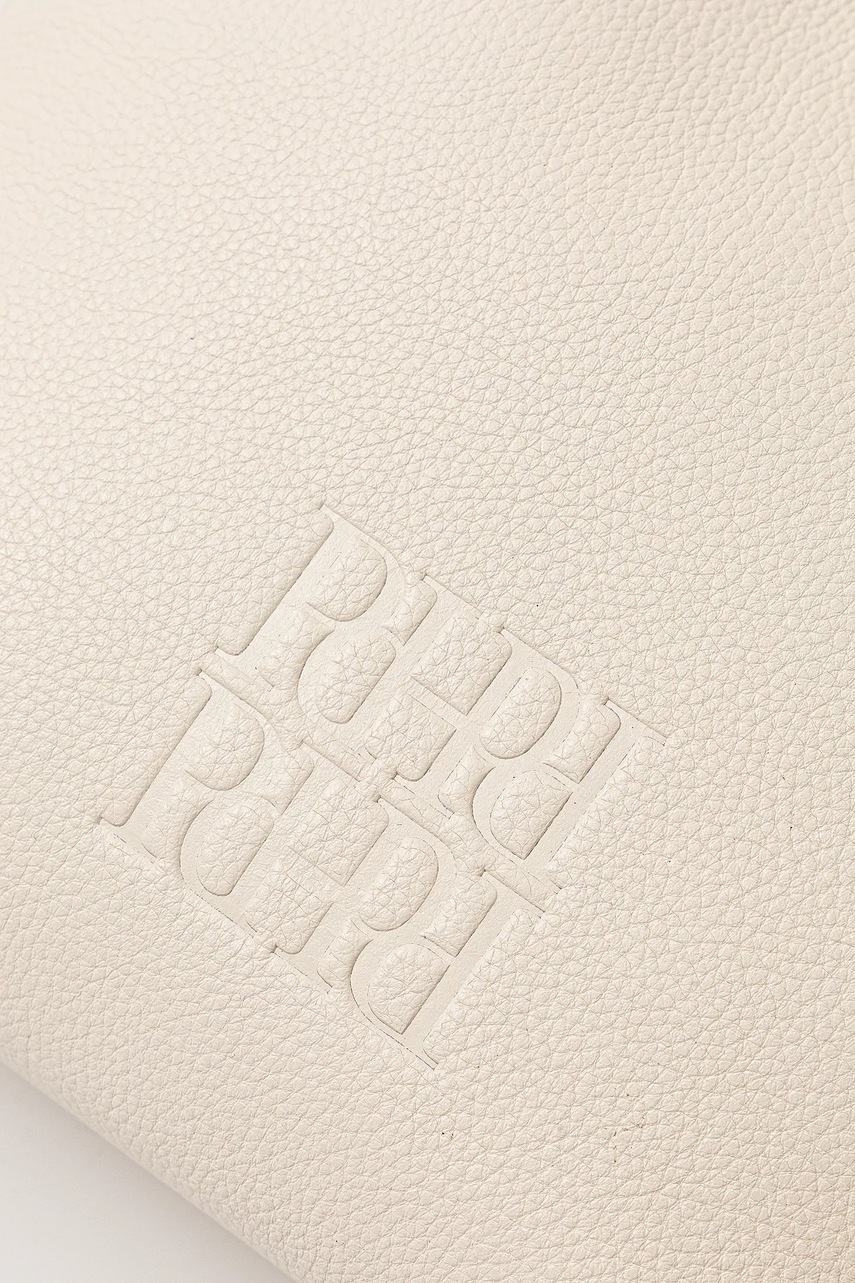 Δερμάτινη τσάντα Pedro del Hierro χρώμα: μπεζ, 1119573 φωτογραφία