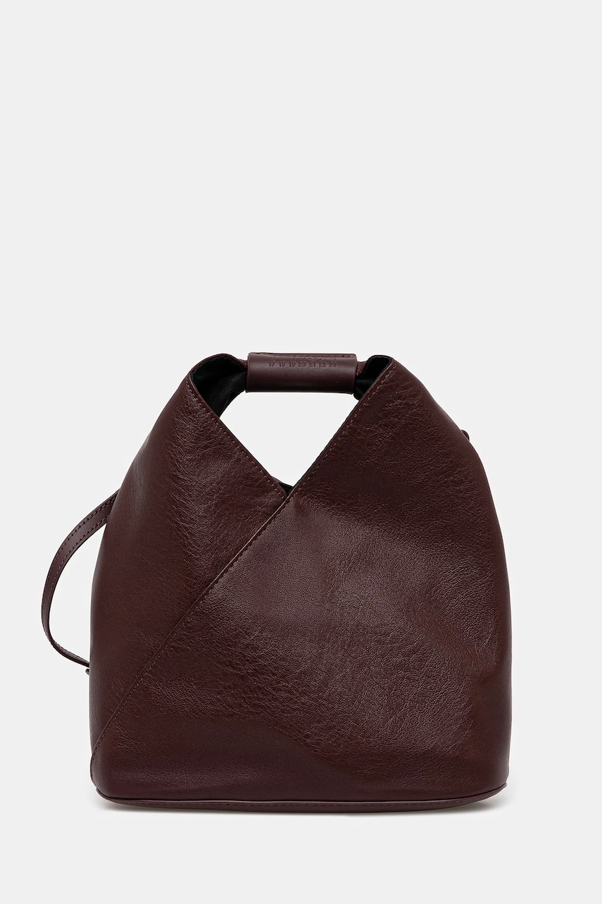MM6 Maison Margiela geantă culoarea bordo SB6WD0026