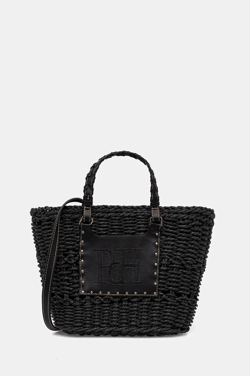 Pedro del Hierro coș de plajă culoarea negru, 1119577