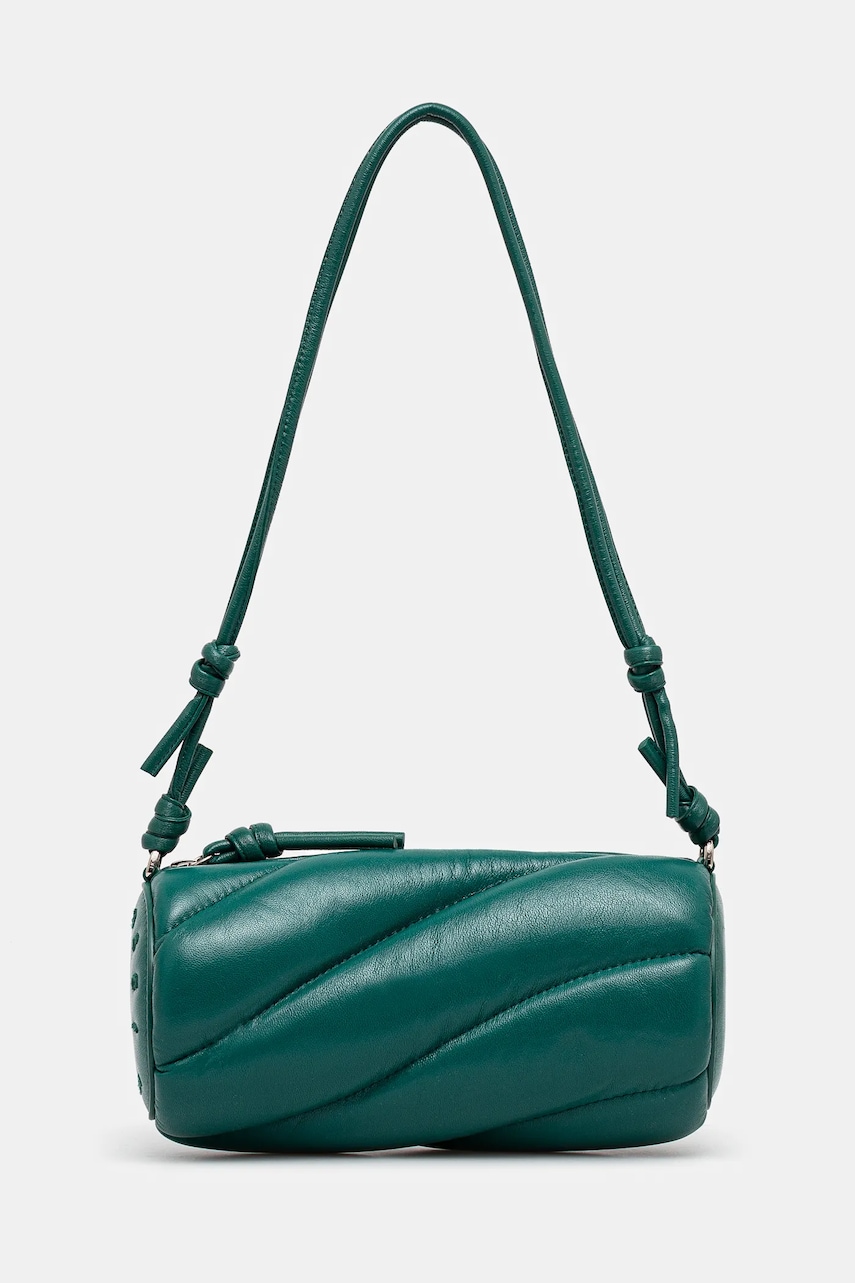 Fiorucci geantă Leather Mella culoarea verde, U02SPABA001LE04GN02