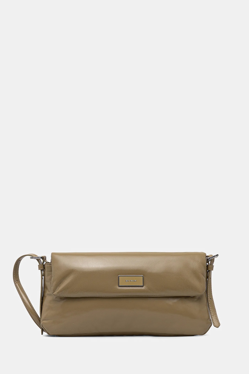 By Far poșetă de piele MWBSB014LL032GR045PL