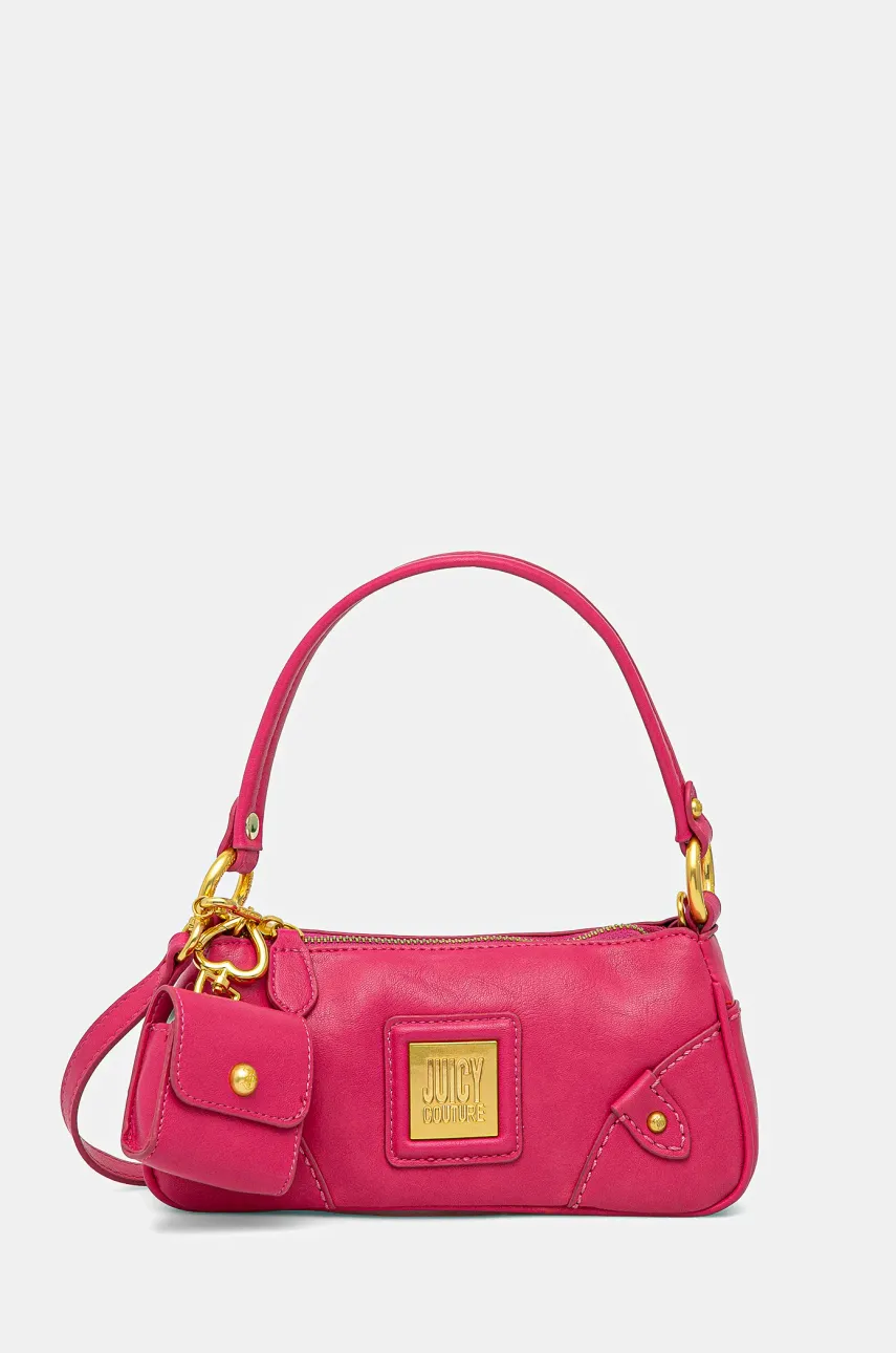 Juicy Couture poseta POPPY culoarea roz, BEJYF8787WVP