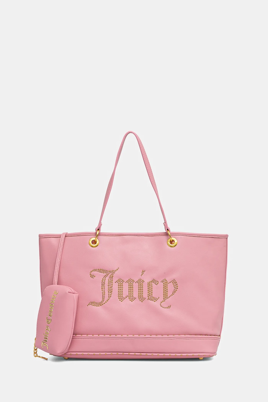 Juicy Couture poseta KIMBERLY PU culoarea roz, BEJQL8797WVP
