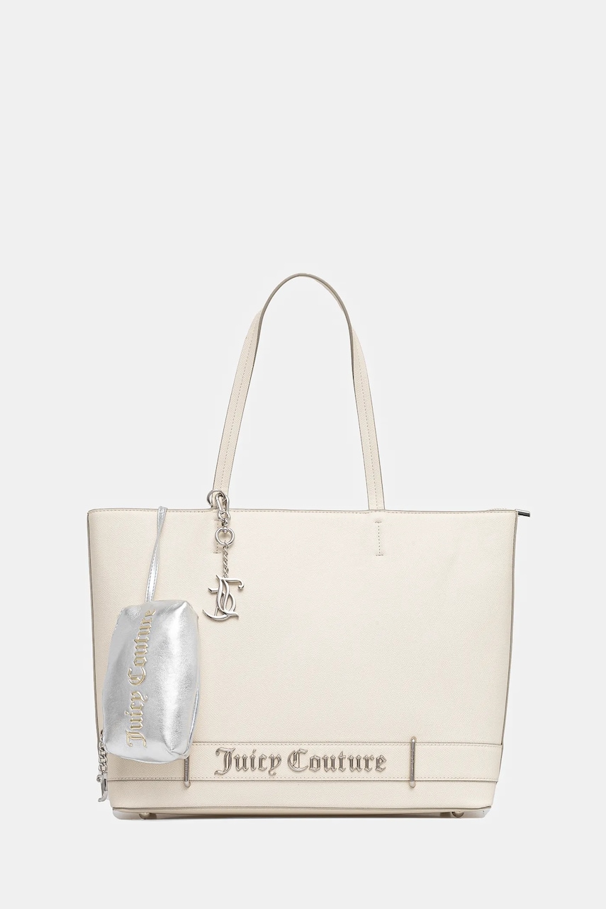 Juicy Couture poseta JASMINE culoarea bej, BEJJM8840WVP