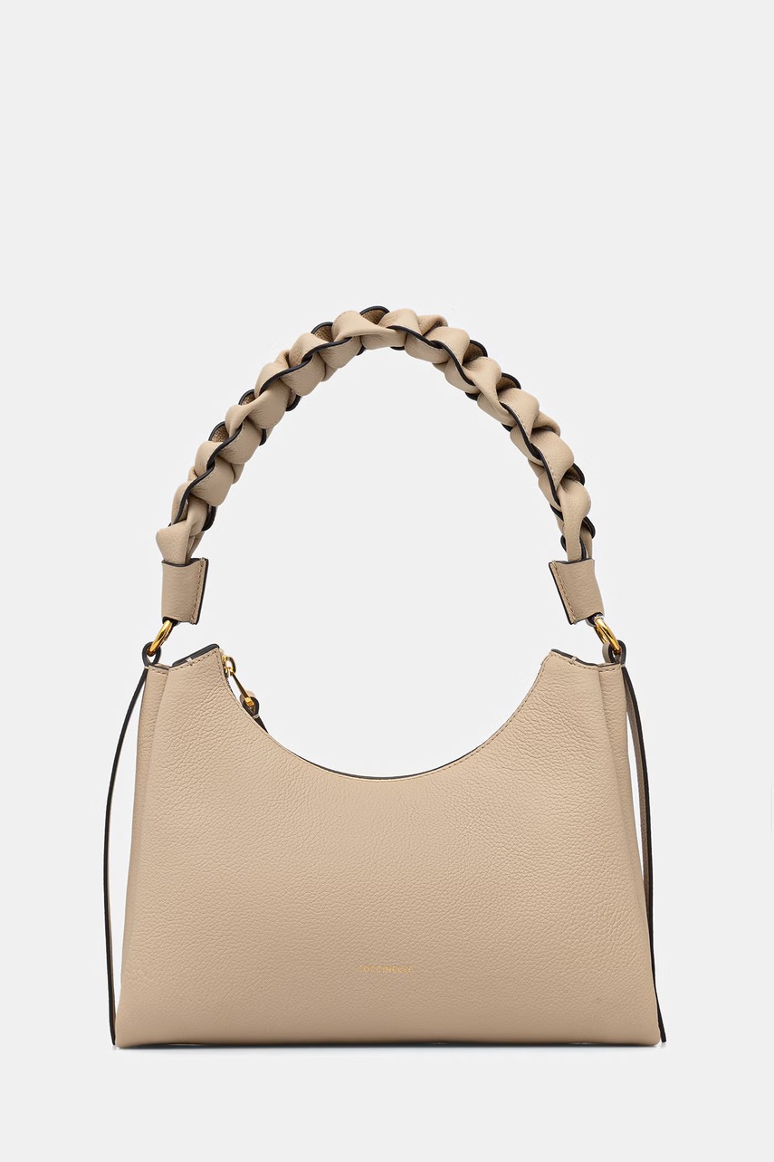 Coccinelle poșetă de piele BOHEME GRANA DOUBLE