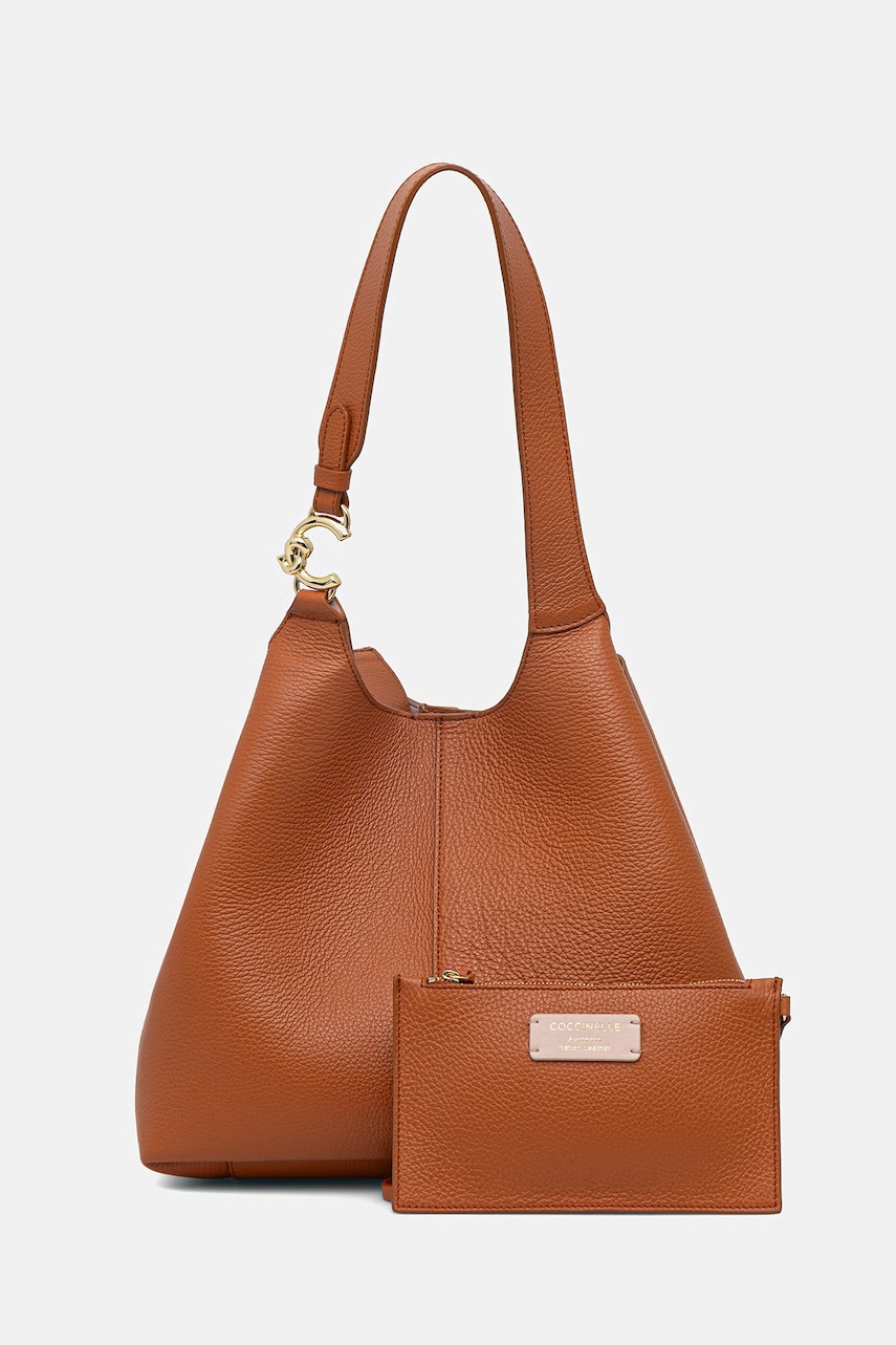 Δερμάτινη τσάντα Coccinelle COCCINELLE C-EASY