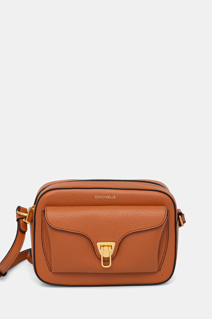 Coccinelle geantă crossbody pentru femei, din piele COCCINELLE BEAT SOFT