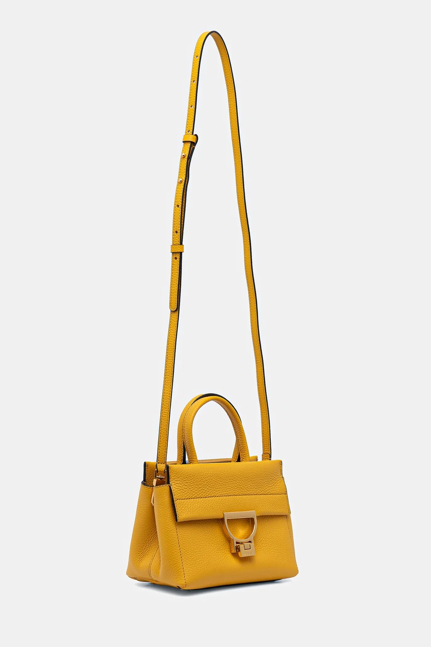 Кожаная сумочка Coccinelle ARLETTIS цвет жёлтый MD5 18 02 01