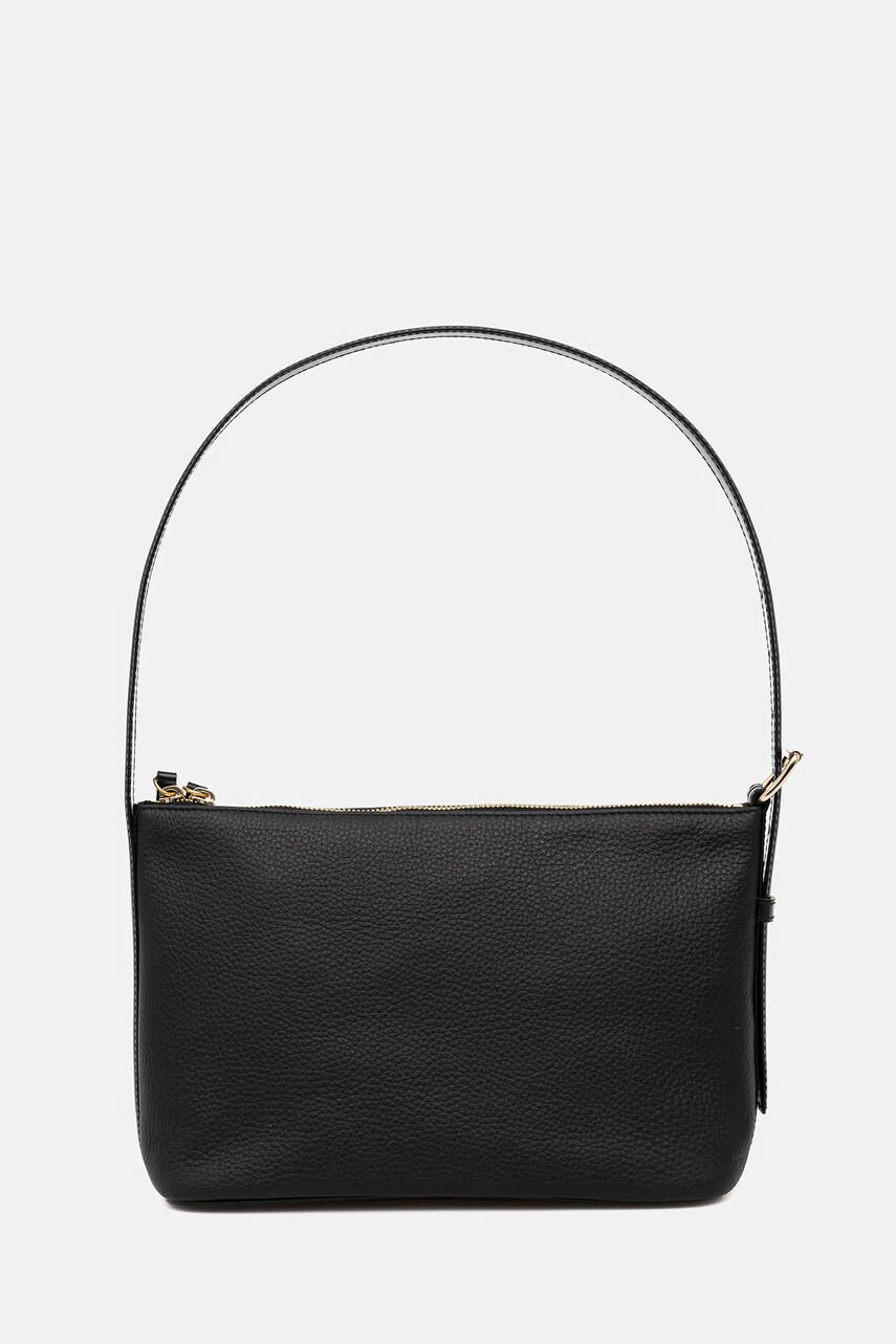 A.P.C. geanta de bumbac Sac Vera Shoulder culoarea negru, PXCBL.F61974