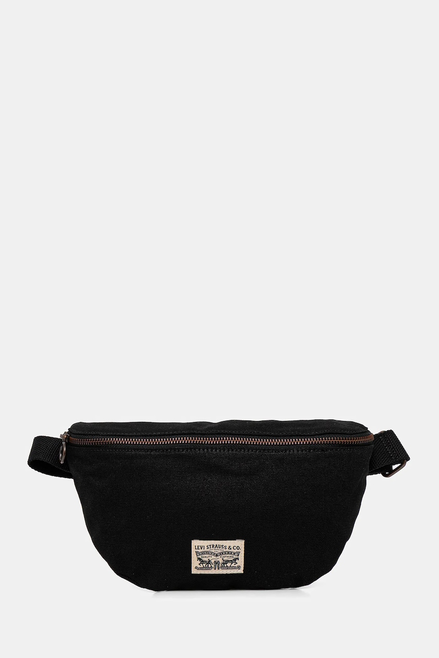 Levi's Geanta de bumbac culoarea negru, 002H1-0000 Levi's Geanta de bumbac culoarea negru, 002H1-0000