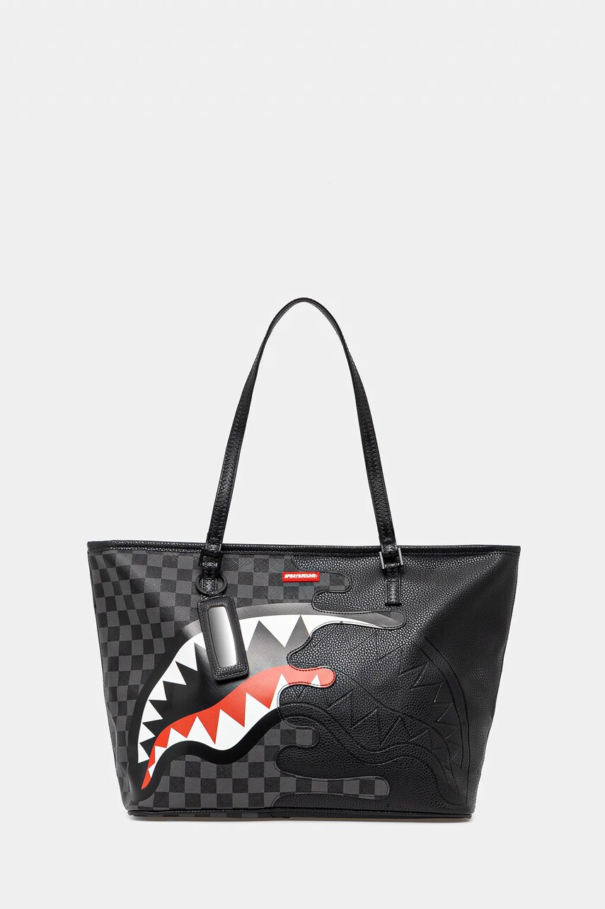 Sprayground poșetă culoarea negru, 910T7478NSZ