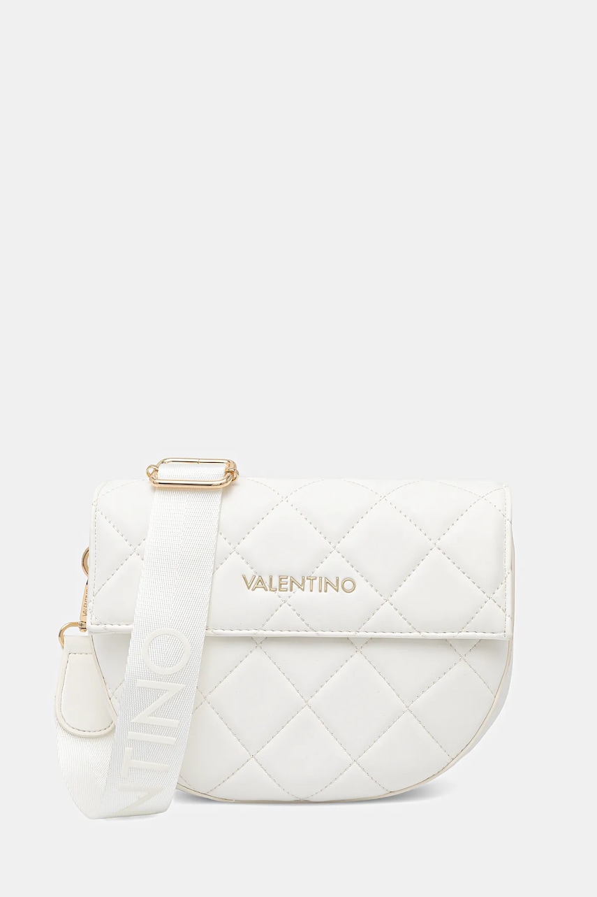 Valentino Bags poseta culoarea alb, VBS3XJ02MAT
