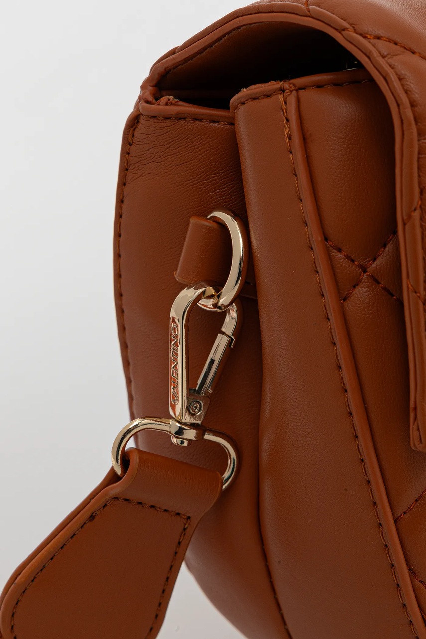 Τσάντα Valentino Bags χρώμα: καφέ, VBS3XJ02MAT φωτογραφία