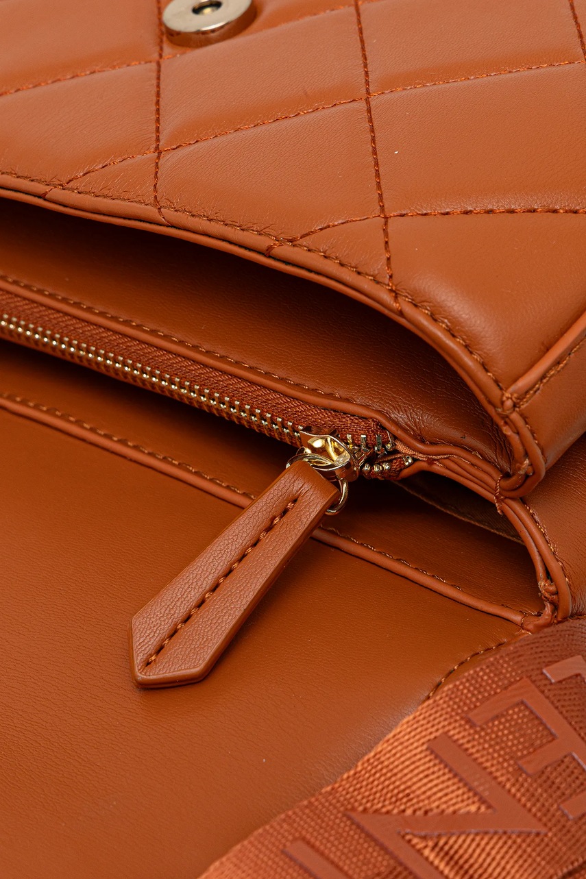 Τσάντα Valentino Bags χρώμα: καφέ, VBS3XJ02MAT φωτογραφία