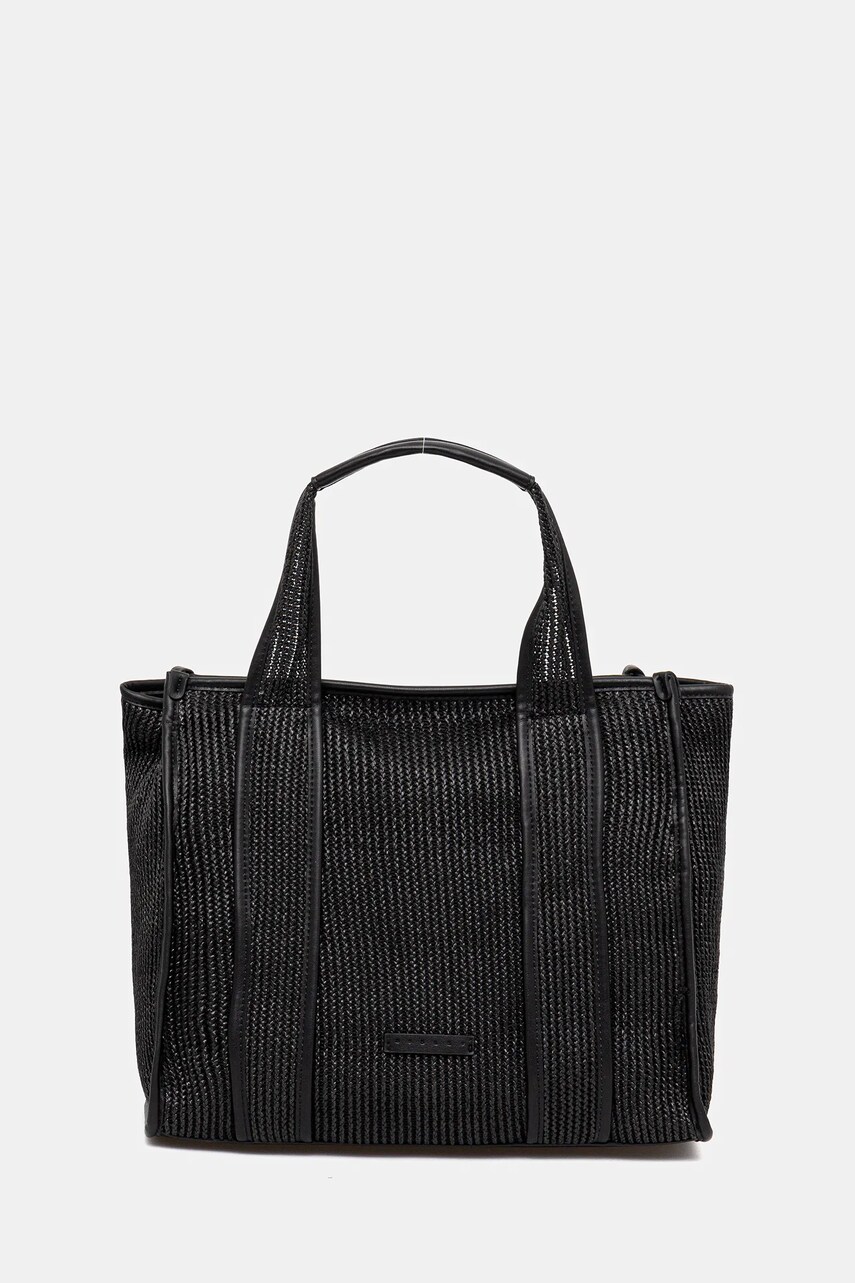 Sisley poșetă culoarea negru, 657QWY05D