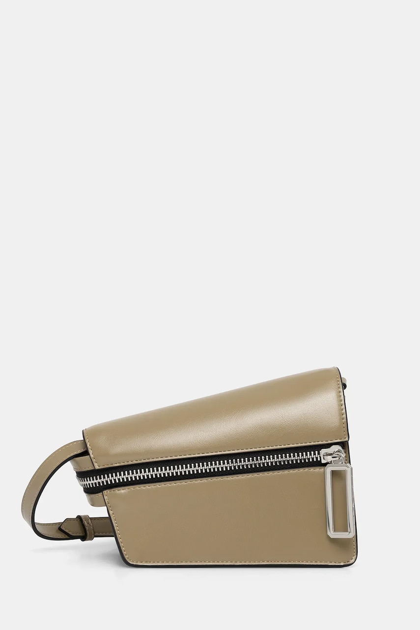 Sisley poșetă culoarea verde, 6QCXWY05G