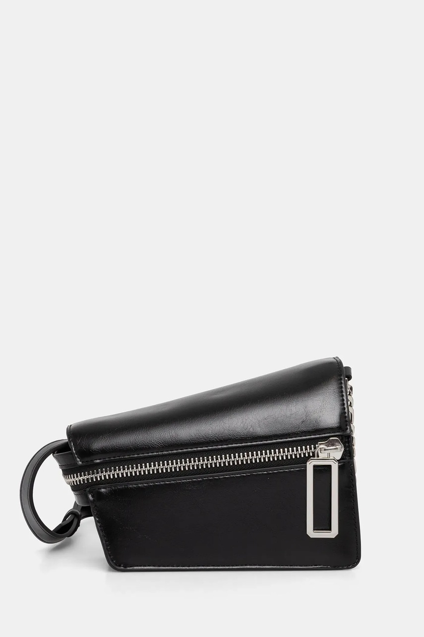 Sisley poșetă culoarea negru, 6QCXWY05G