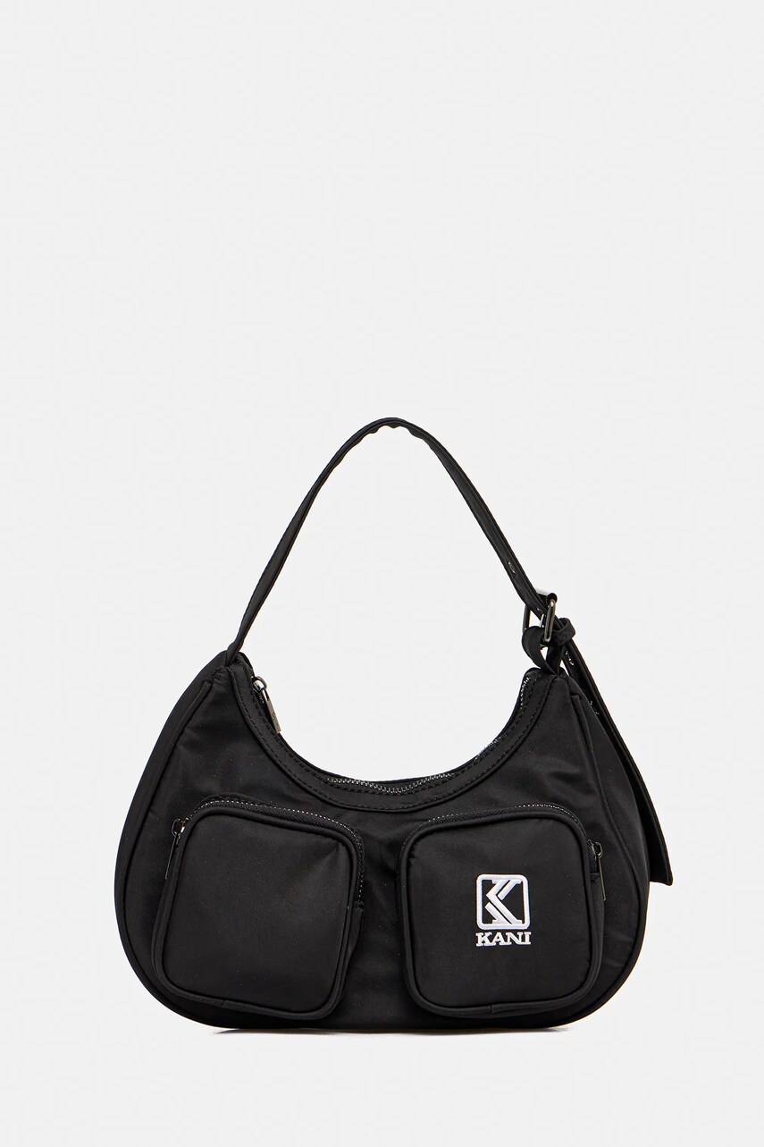 Karl Kani geanta culoarea negru, PD00005187