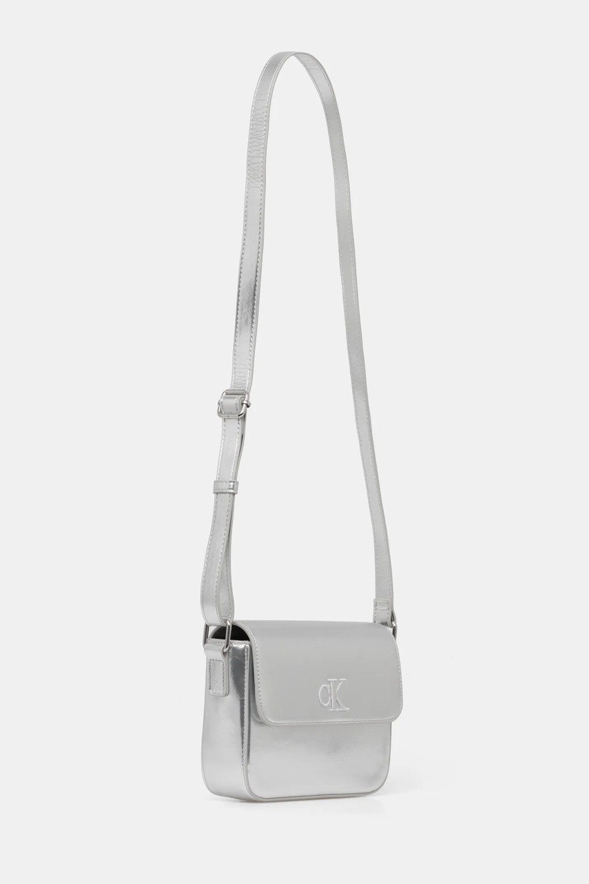 Детская сумочка Calvin Klein Jeans цвет серебрянный IU0IU00688