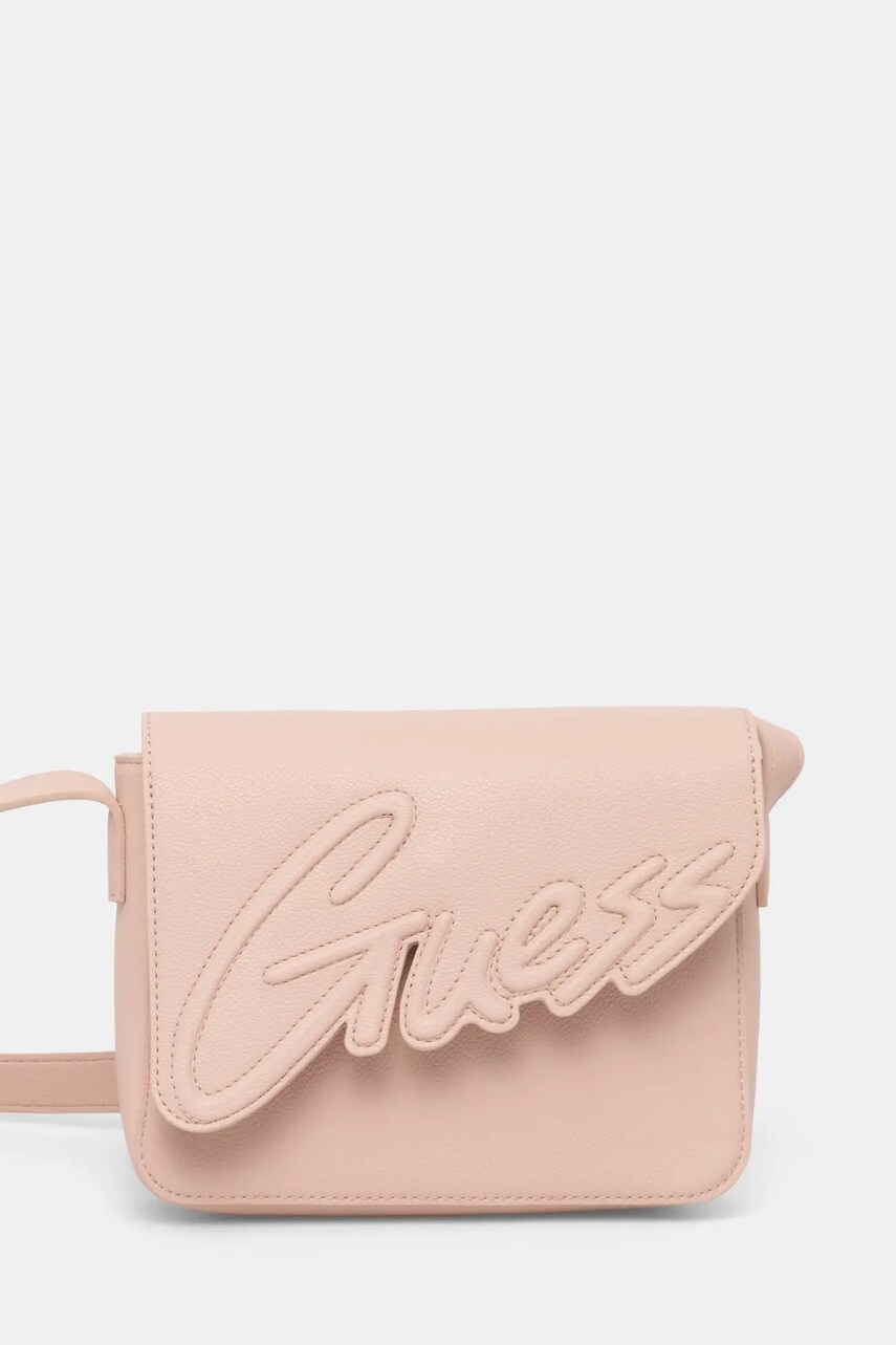 Levně Kabelka Guess Girl růžová barva, J3YZ32 WG730