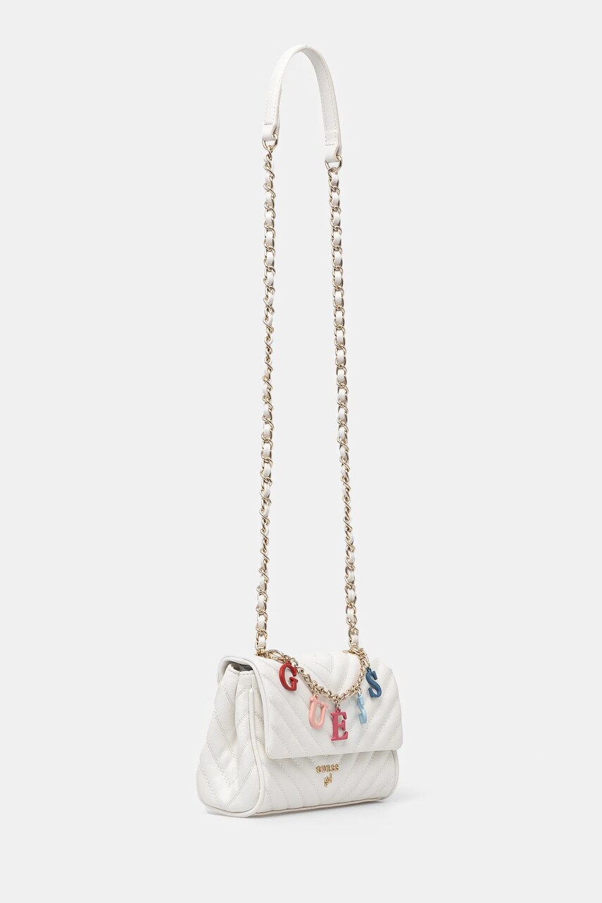 Сумочка Guess Girl цвет бежевый J4YZ45 WFZL0 Сумочка Guess Girl цвет бежевый J4YZ45 WFZL0