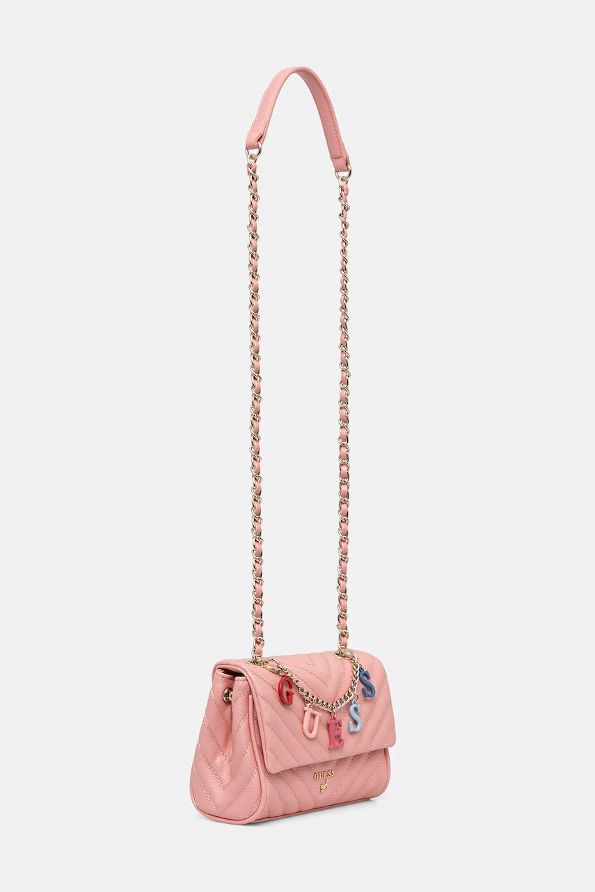 Сумочка Guess Girl цвет розовый J4YZ45 WFZL0 Сумочка Guess Girl цвет розовый J4YZ45 WFZL0