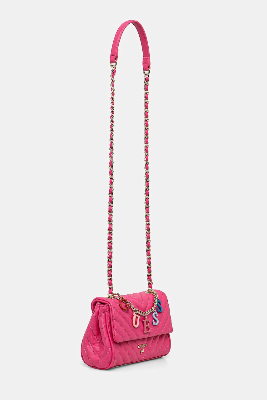 Сумочка Guess Girl цвет розовый J4YZ45 WFZL0 Сумочка Guess Girl цвет розовый J4YZ45 WFZL0