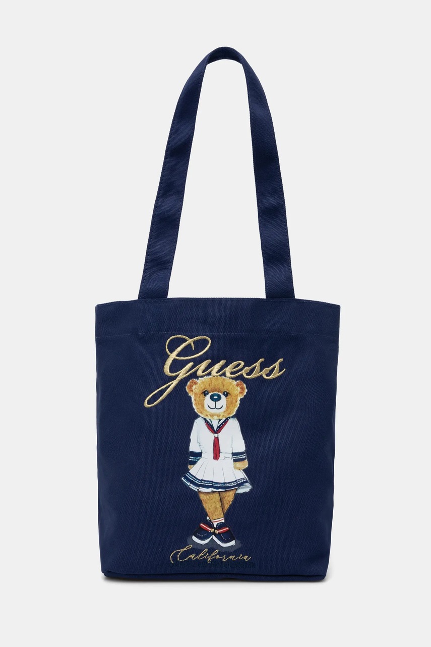 

Чанта Guess Girl в тъмносиньо J5RZ18 WGRI0, Тъмносин
