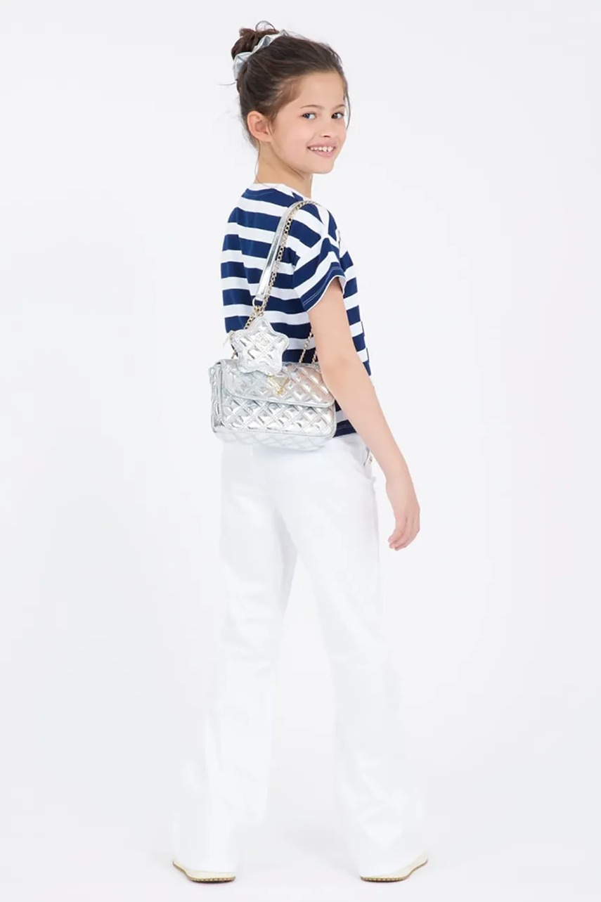 

Детска чанта Guess в сребристо J5RZ27 WGYG0, Сребърен