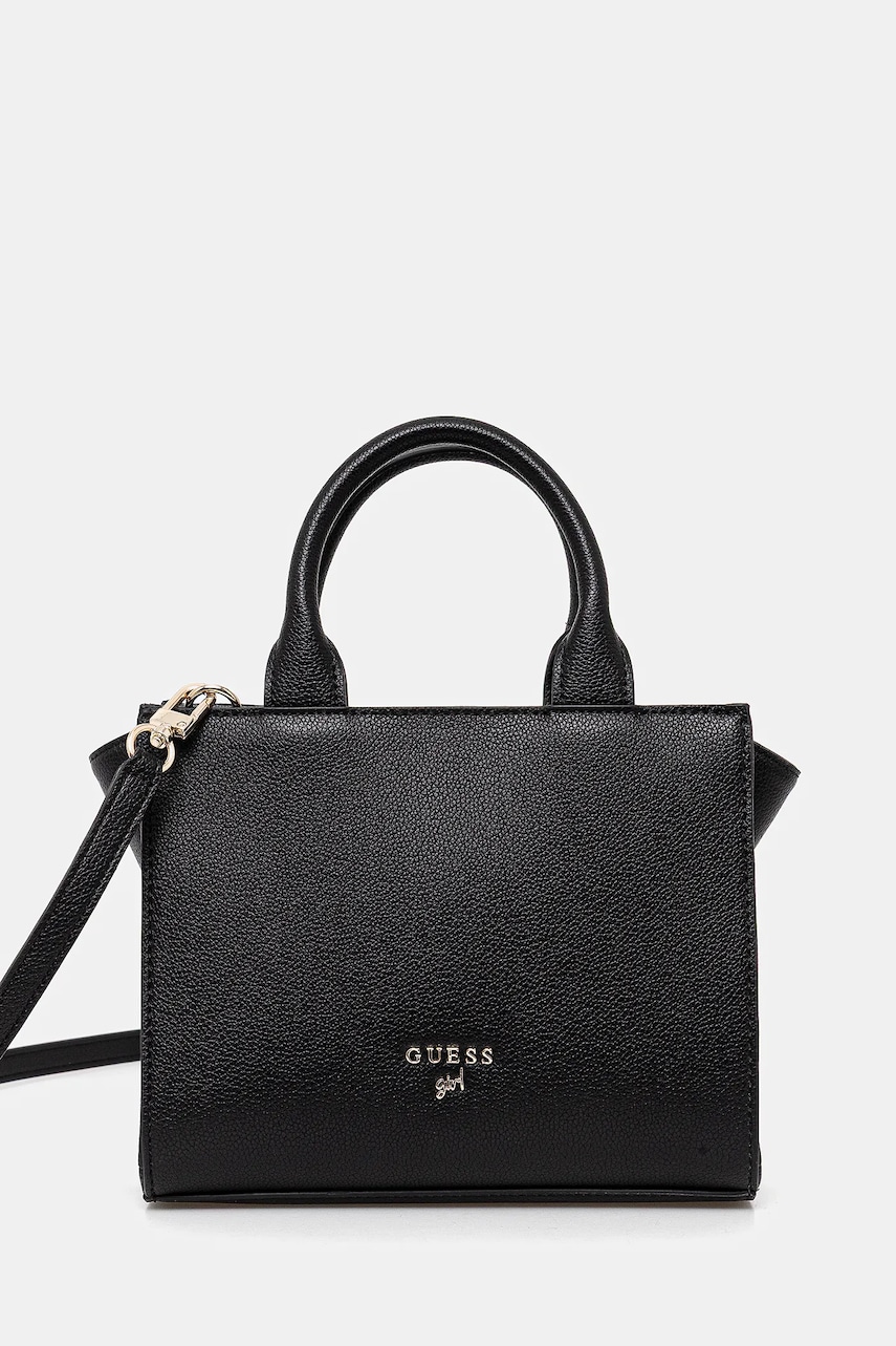 Levně Dívčí kabelka Guess Girl černá barva, J5GZ06 WG730