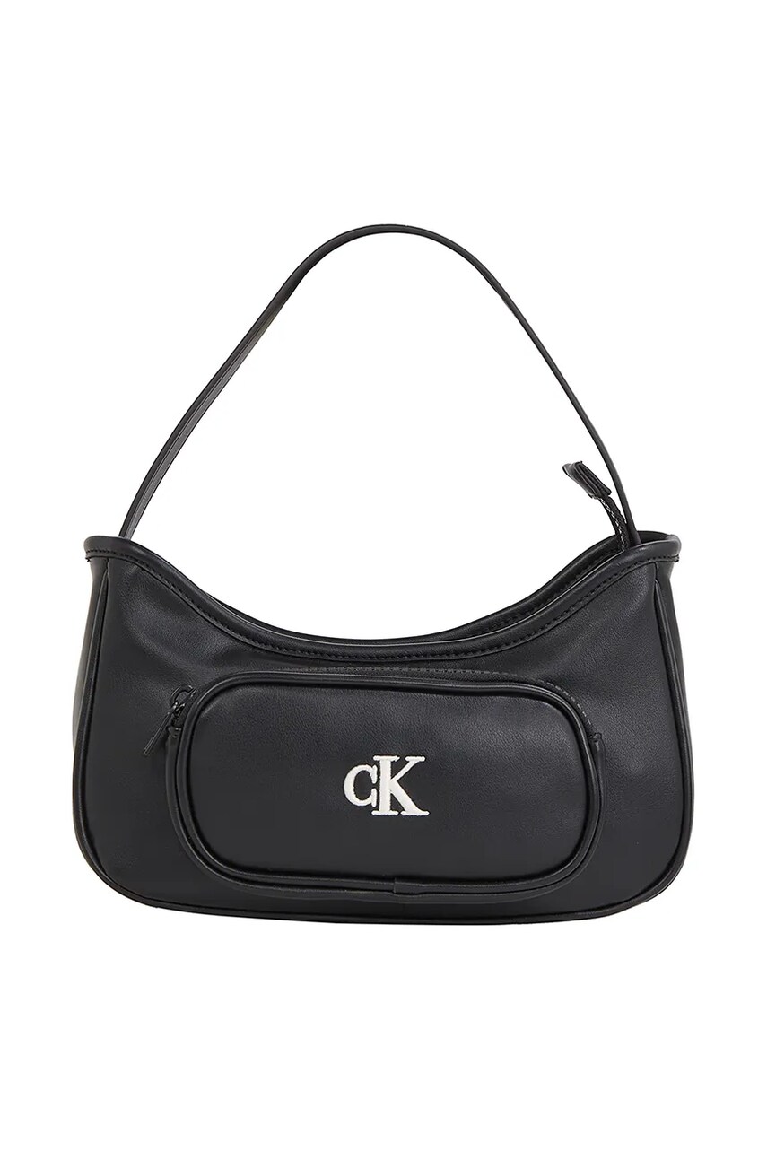 Levně Dětská kabelka Calvin Klein Jeans černá barva, IU0IU00696