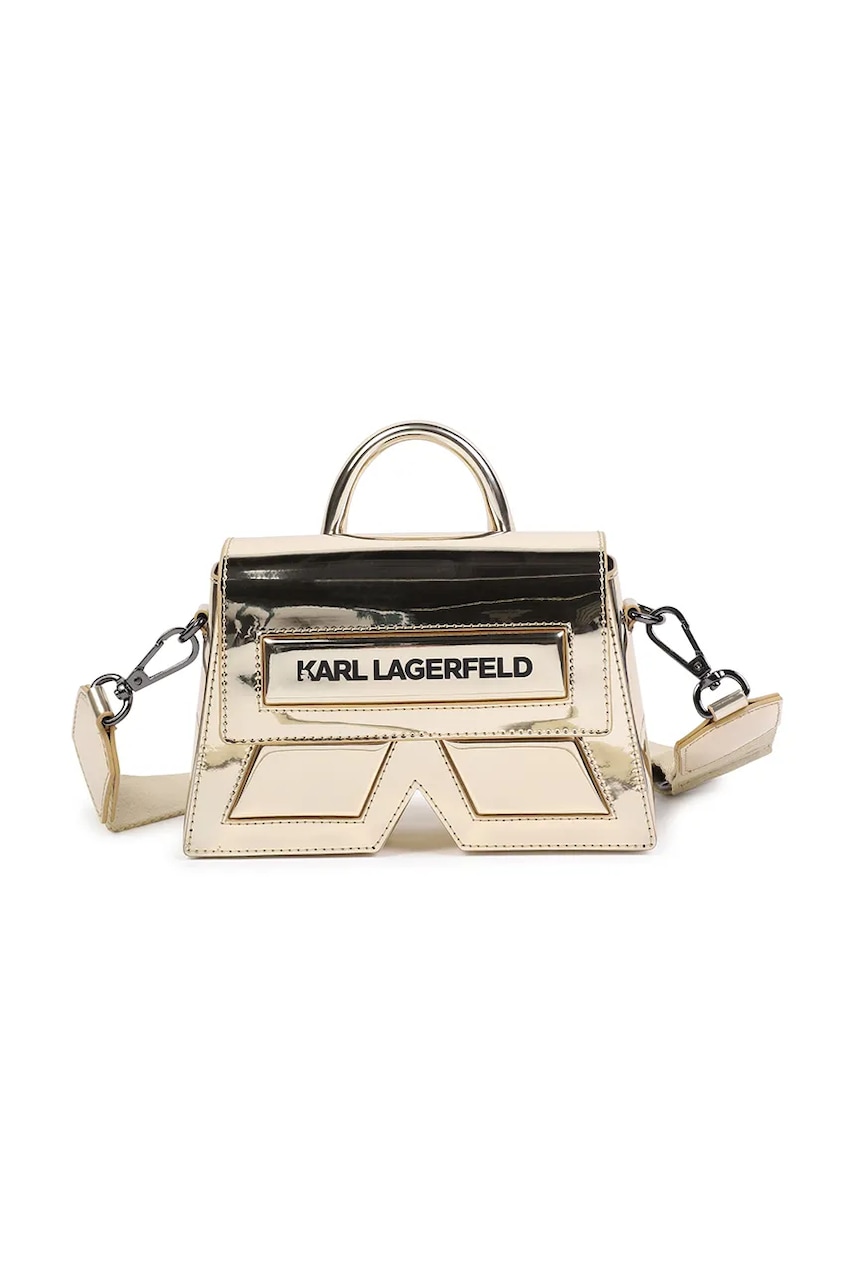 Karl Lagerfeld geantă fete culoarea auriu, Z30400